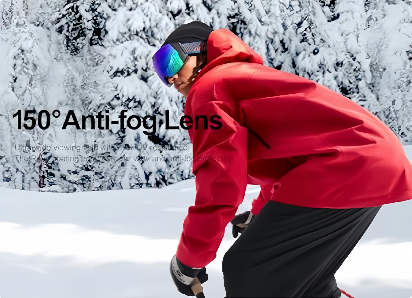Phantom 4K UHD Ski Goggles